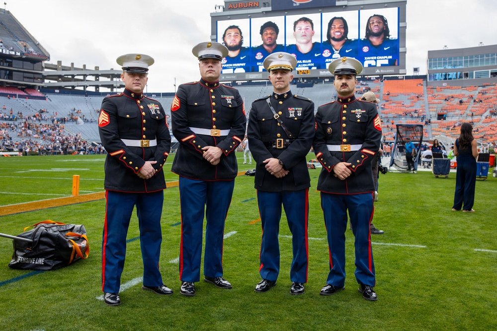 Auburn University Oath of Enlistment Ceremony