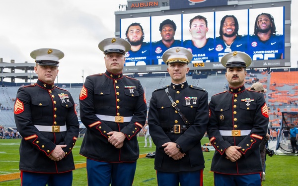 Auburn University Oath of Enlistment Ceremony