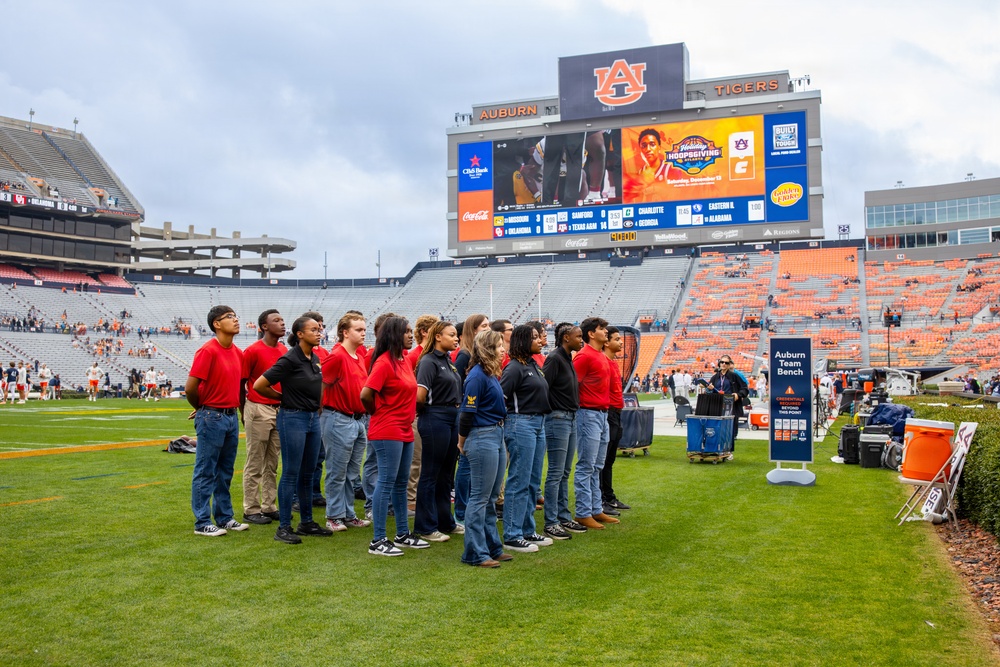 Auburn University Oath of Enlistment Ceremony