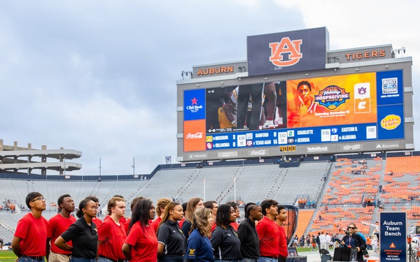 Auburn University Oath of Enlistment Ceremony