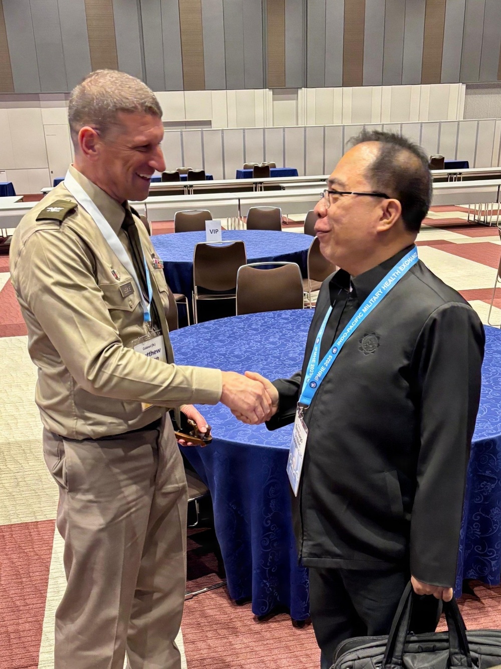 WRAIR strengthens global health partnerships at IPMHE 2025