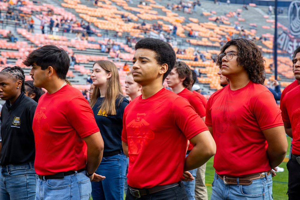 Auburn University Oath of Enlistment Ceremony