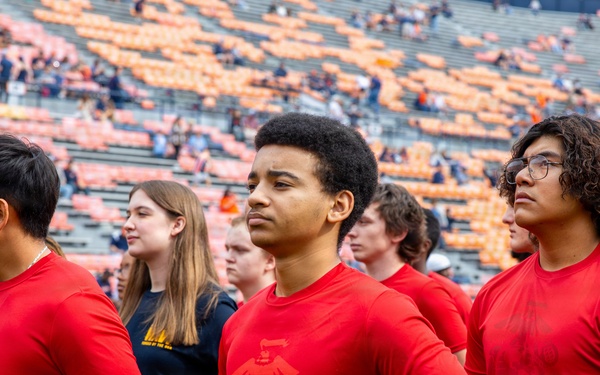 Auburn University Oath of Enlistment Ceremony