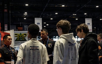 Marine Corps Musicians at Chicago's Midwest Clinic