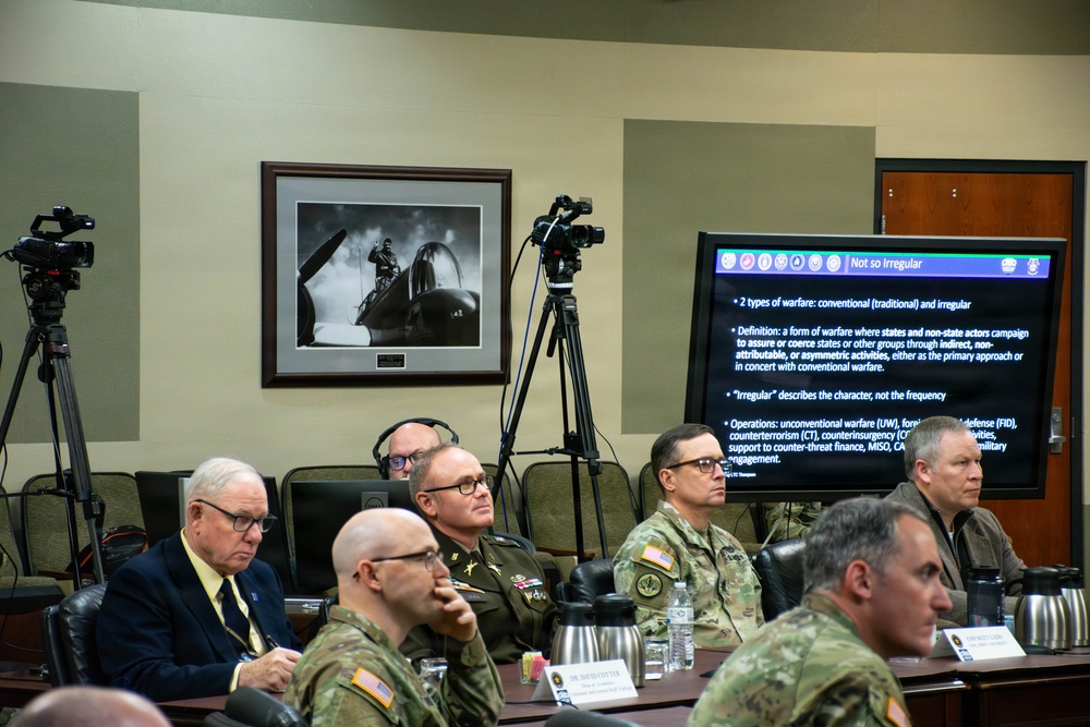 Irregular warfare threats during multi-domain operations in the Indo-Pacific region topic of latest CASO Panel