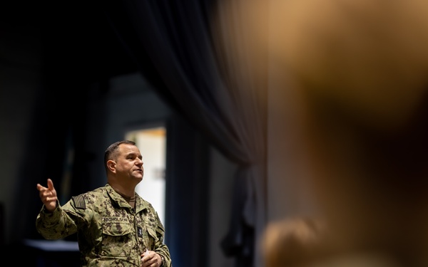 Military Sealift Command Holds All Hands Call