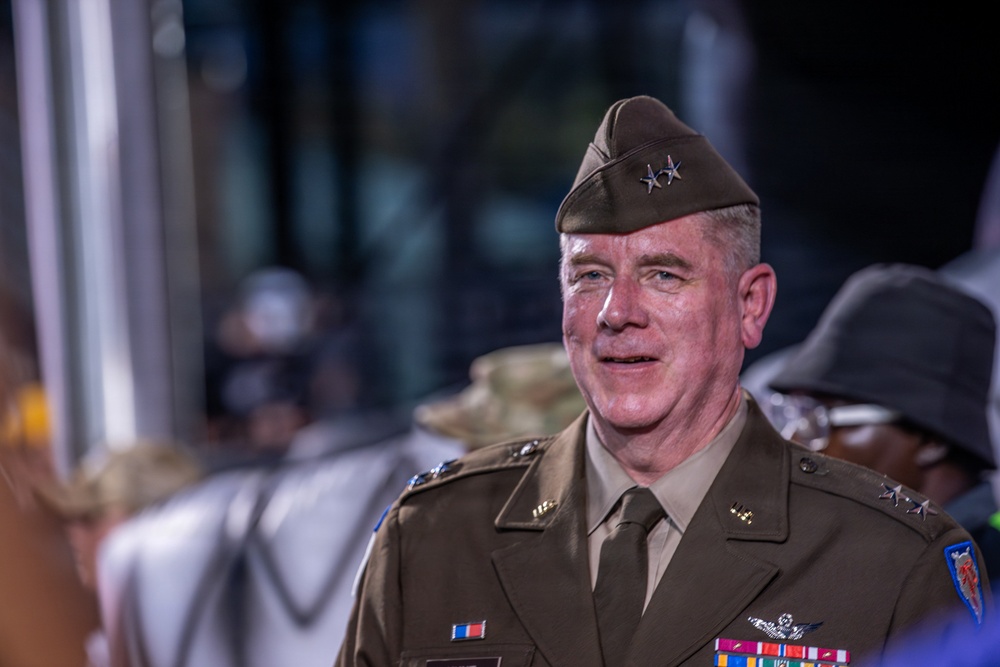 North Carolina Adjutant General Honored at East Carolina University Football Game