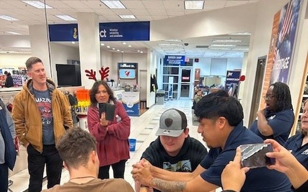 Game On: Sailors Unwind at NEX Great Lakes Ahead of Holiday Break