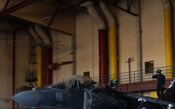 MCAS Yuma AV-8B Harrier II Taken Apart to be Sent to a Prominent National Museum