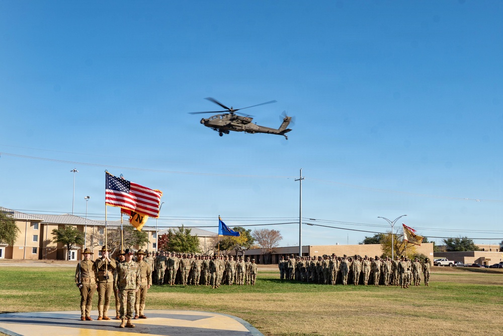 1st Cavalry Division 1st Air Cavalry Brigade welcomes new command sergeant major