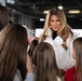 First Lady Joins Marines in Toys for Tots Charity Event