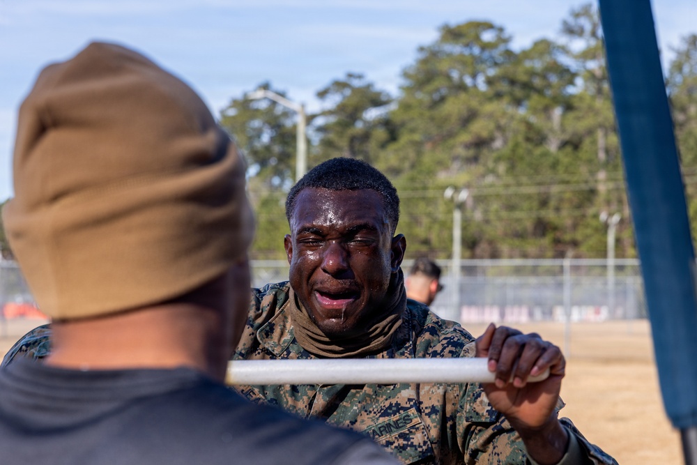 Marine Corps Martial Arts Instructor Course oleoresin capsicum spray training
