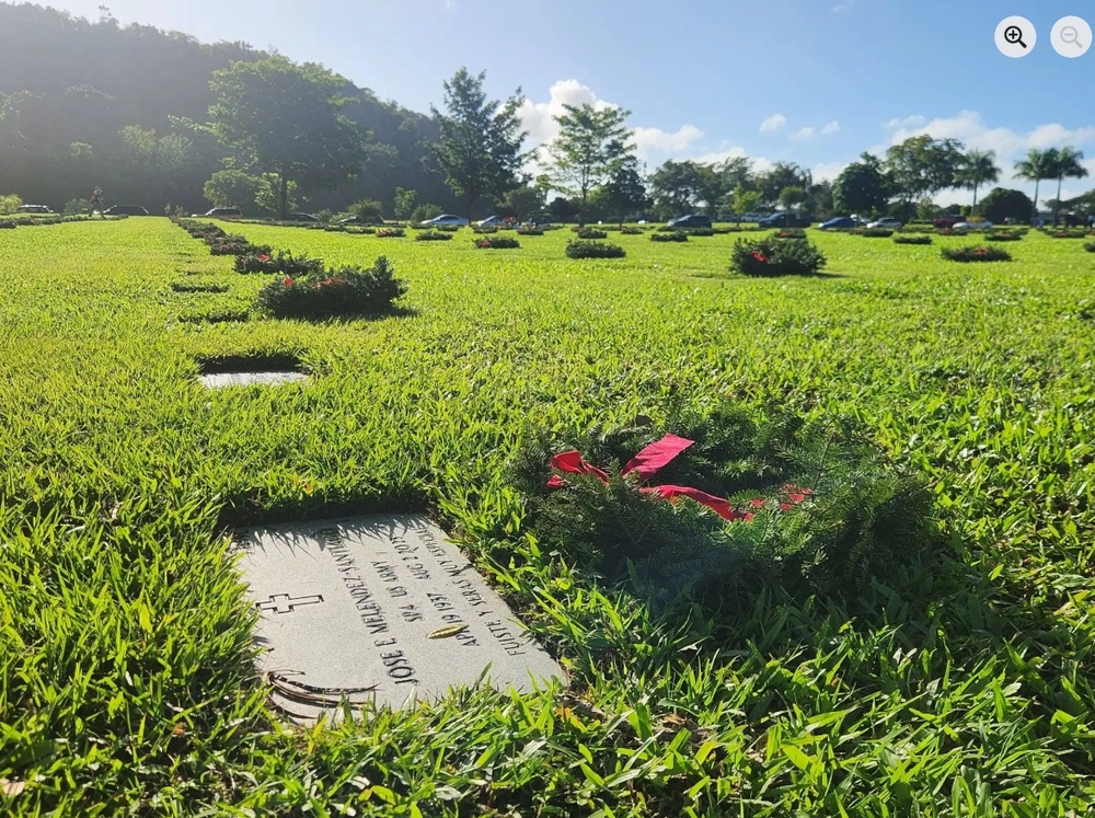Wreaths Across America Ceremony Honors Fallen Service Members in Bayamón