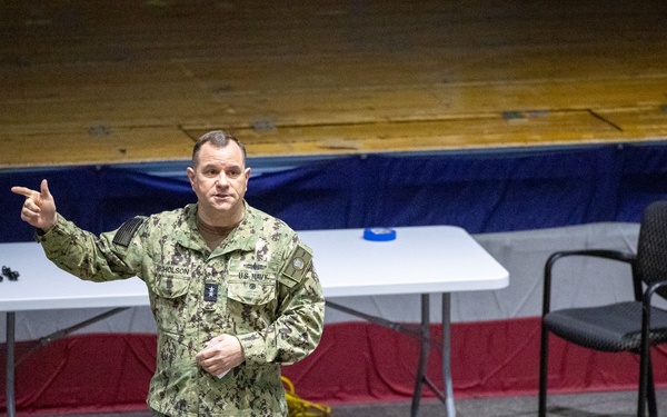 Military Sealift Command Holds All Hands Call