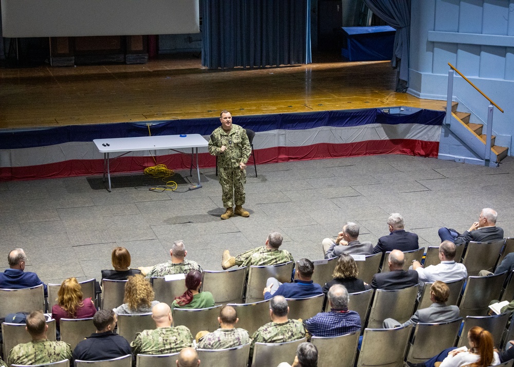 Military Sealift Command Holds All Hands Call