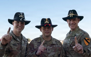 1st Cavalry Division 1st Air Cavalry Brigade welcomes new command sergeant major