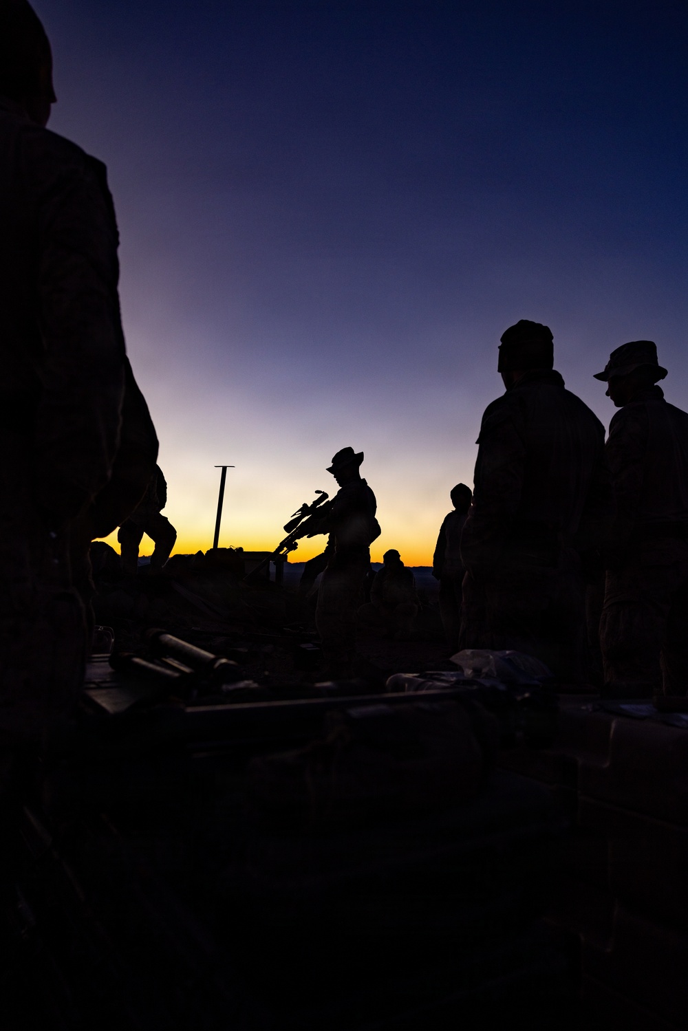 2/4 Preforms live fire exercise as part of SERVICE LEVEL TRAINING EXERCISE 0-25