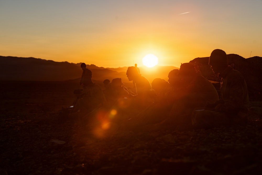 2/4 Preforms live fire exercise as part of SERVICE LEVEL TRAINING EXERCISE 0-25