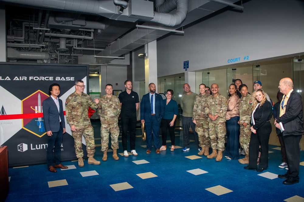 SBD 3 at the Grand Opening of MindGym for the LAAFB