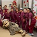 San Diego Padres visit NMCSD for the holidays