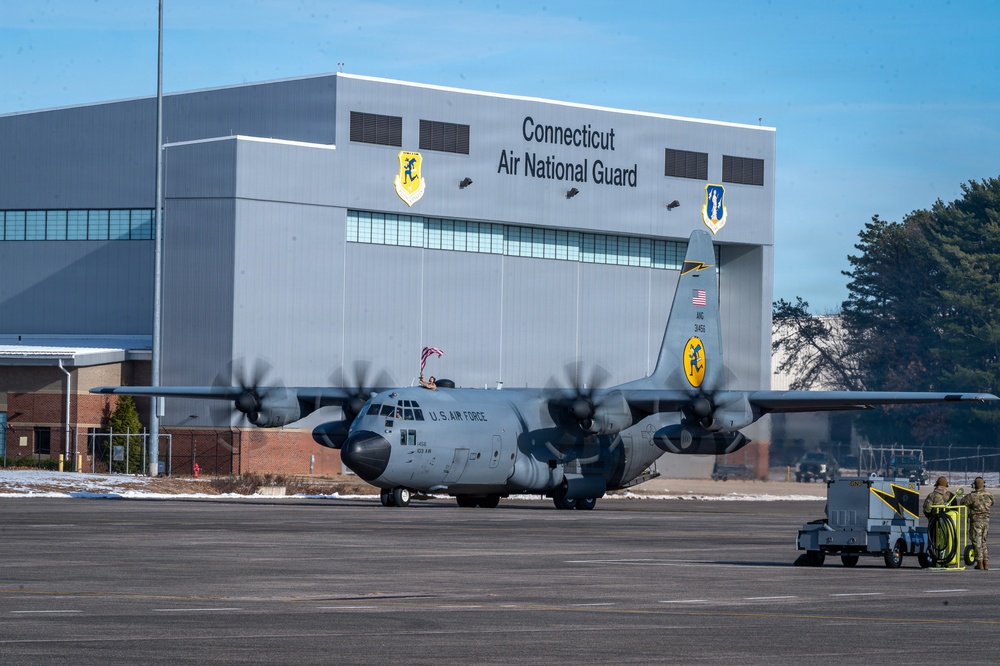 103rd Airlift Wing Airmen Return Home from Overseas Deployment