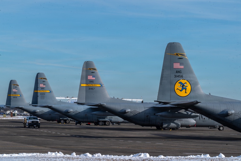 103rd Airlift Wing Airmen Return Home from Overseas Deployment