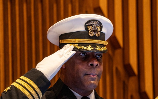 USS Nebraska (SSBN 739) Blue Crew Changes Command