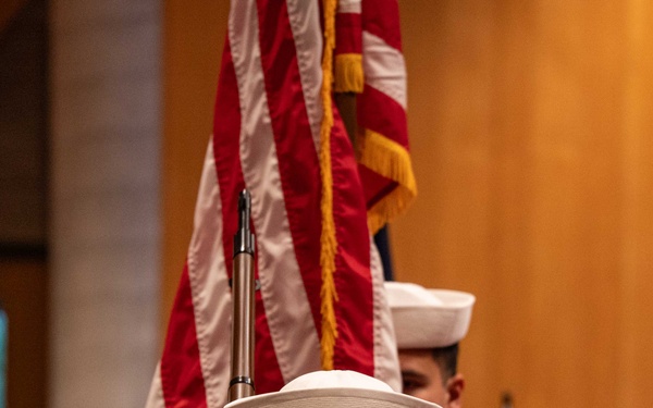 USS Nebraska (SSBN 739) Blue Crew Changes Command