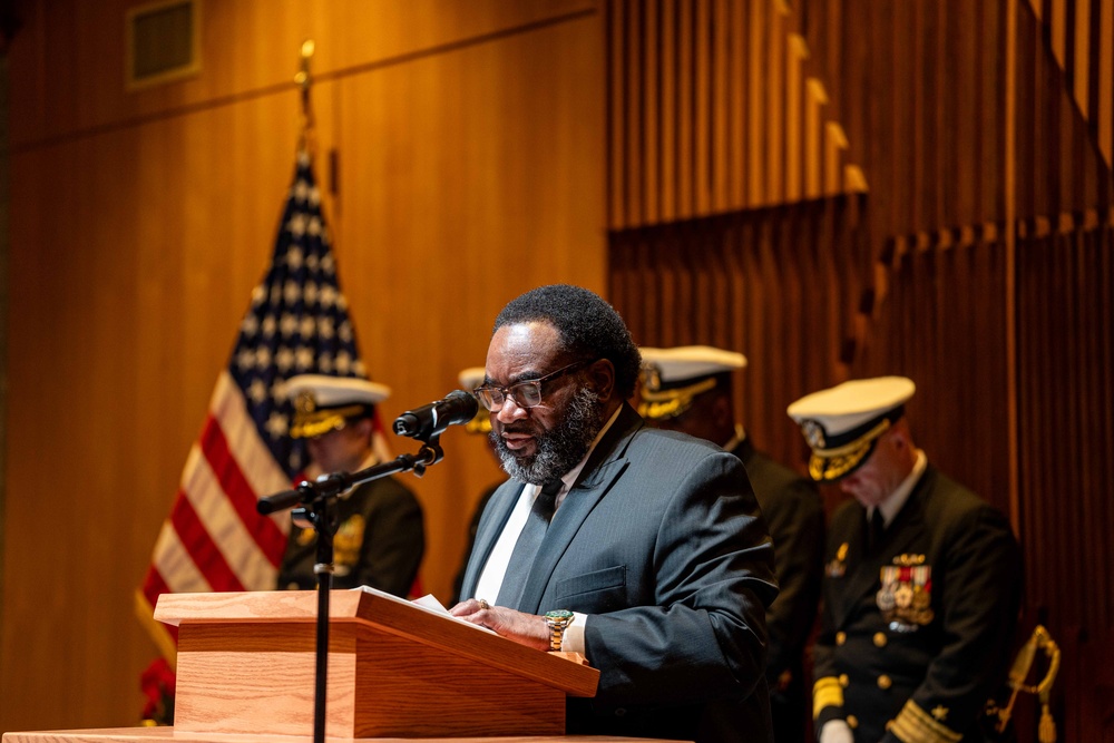 USS Nebraska (SSBN 739) Blue Crew Changes Command