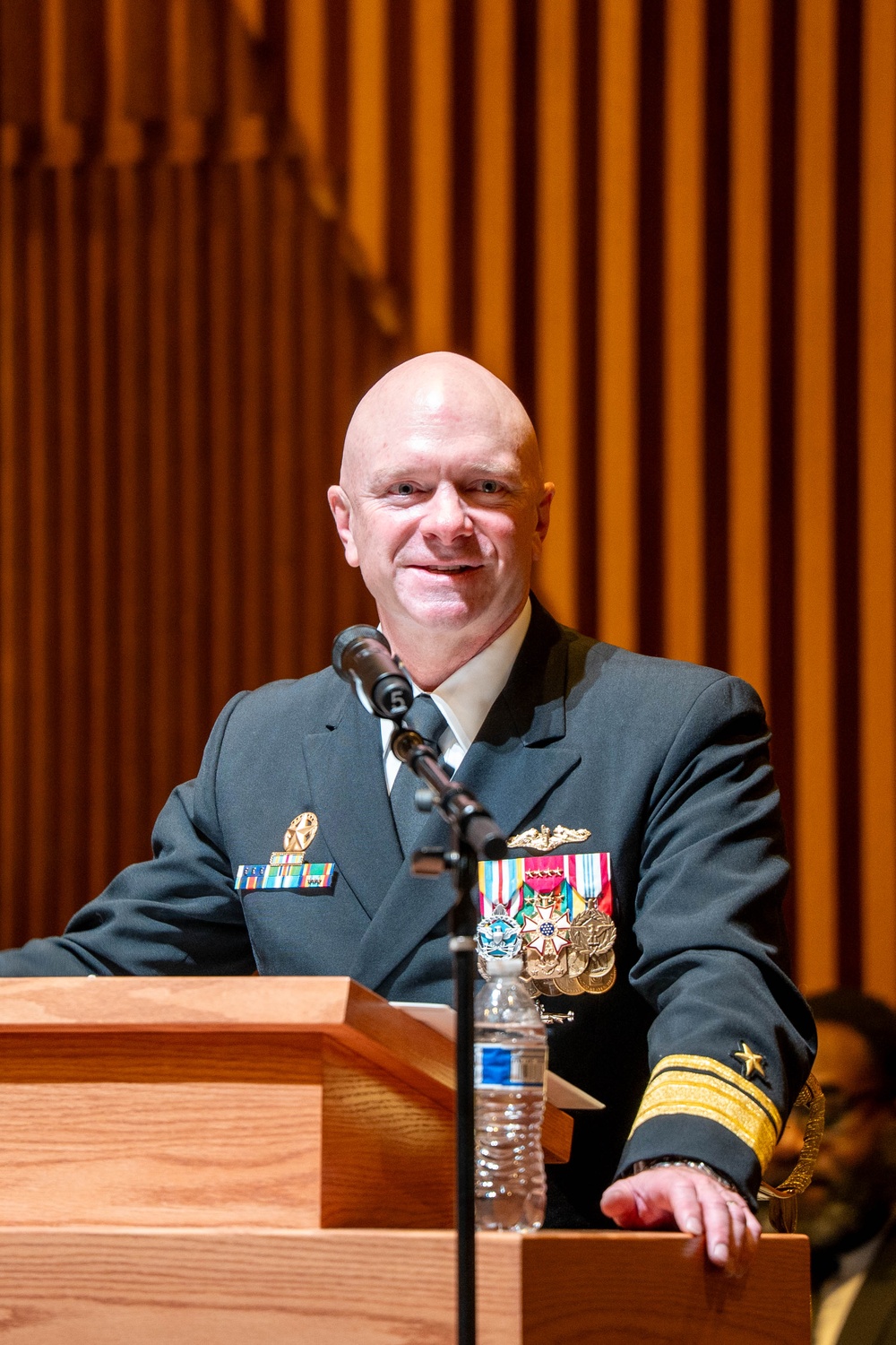 USS Nebraska (SSBN 739) Blue Crew Changes Command