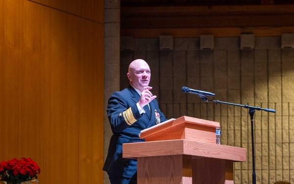 USS Nebraska (SSBN 739) Blue Crew Changes Command