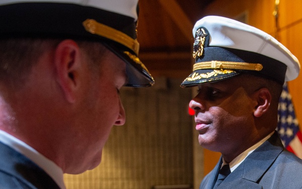 USS Nebraska (SSBN 739) Blue Crew Changes Command