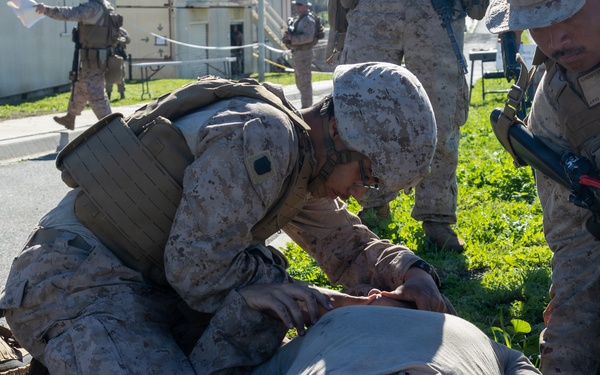 11th MEU Marines Implement Evacuation Control Center
