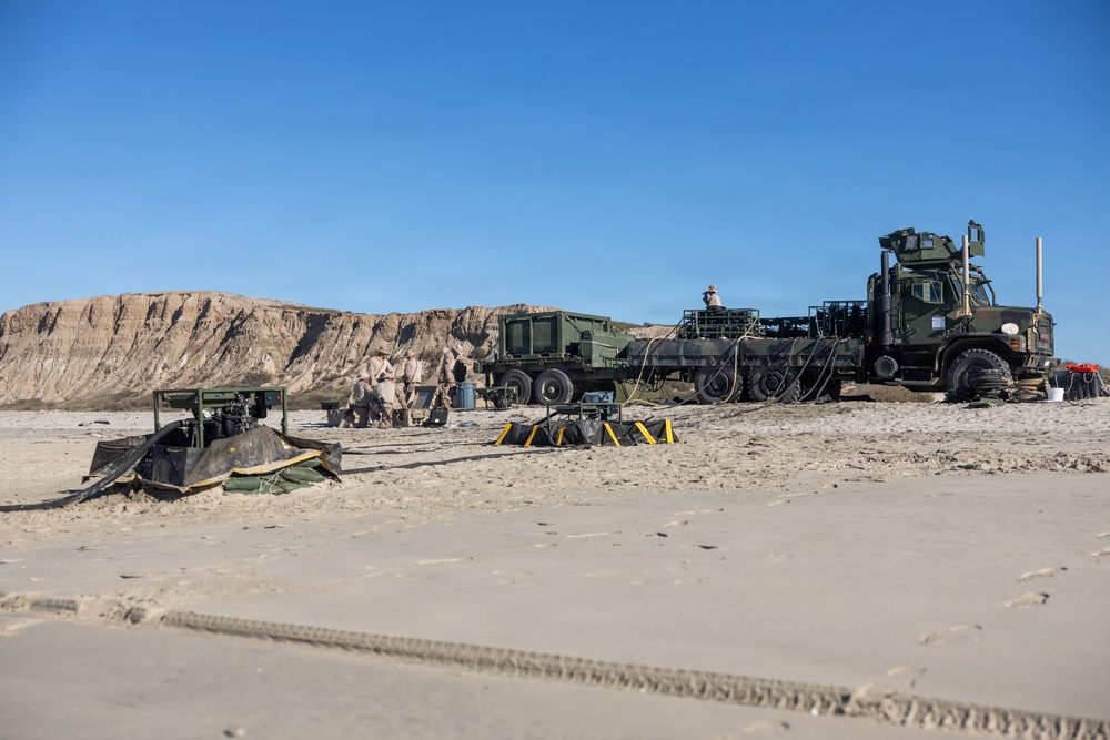 CLB-11 Marines purify seawater in support of 3/5