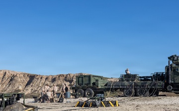 CLB-11 Marines purify seawater in support of 3/5