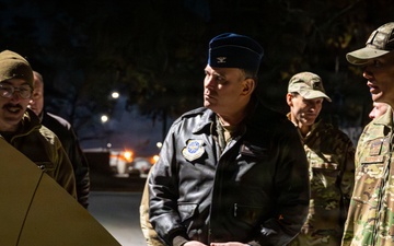 628th Air Base Wing leadership visit during Green Goblin 2025