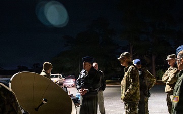 628th Air Base Wing leadership visit during Green Goblin 2025