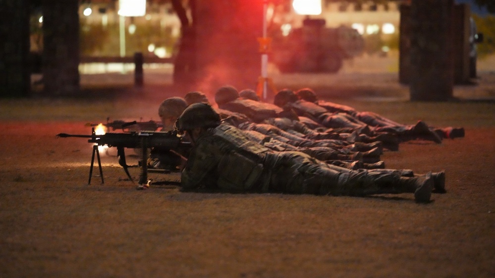 Burning of the Colors Ceremony at Fort Bliss