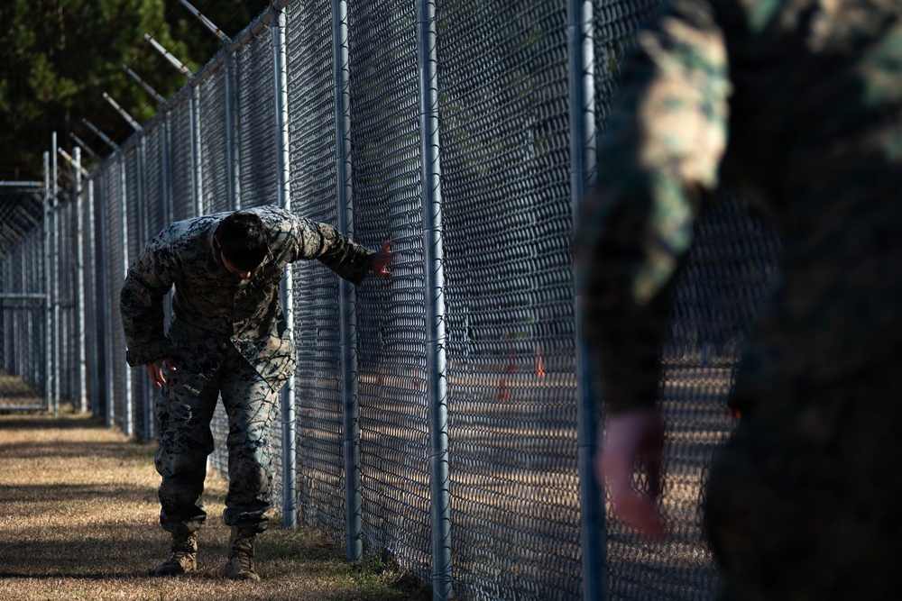 Marine Corps Martial Arts Instructor Course oleoresin capsicum spray training