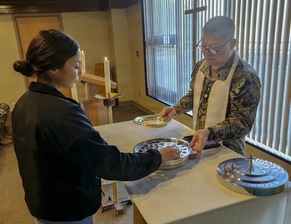 Christmas Communion held at NMRTC Bremerton