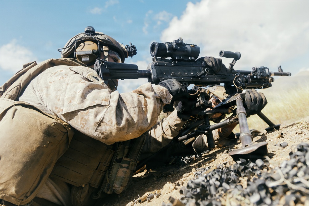 22nd MEU(SOC) | Lima Co. M240B Machine Gun Range