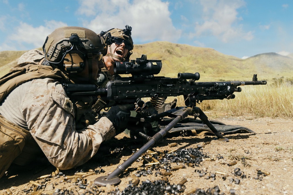 22nd MEU(SOC) | Lima Co. M240B Machine Gun Range