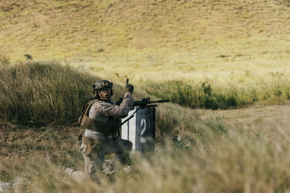 22nd MEU(SOC) | Lima Co. M240B Machine Gun Range
