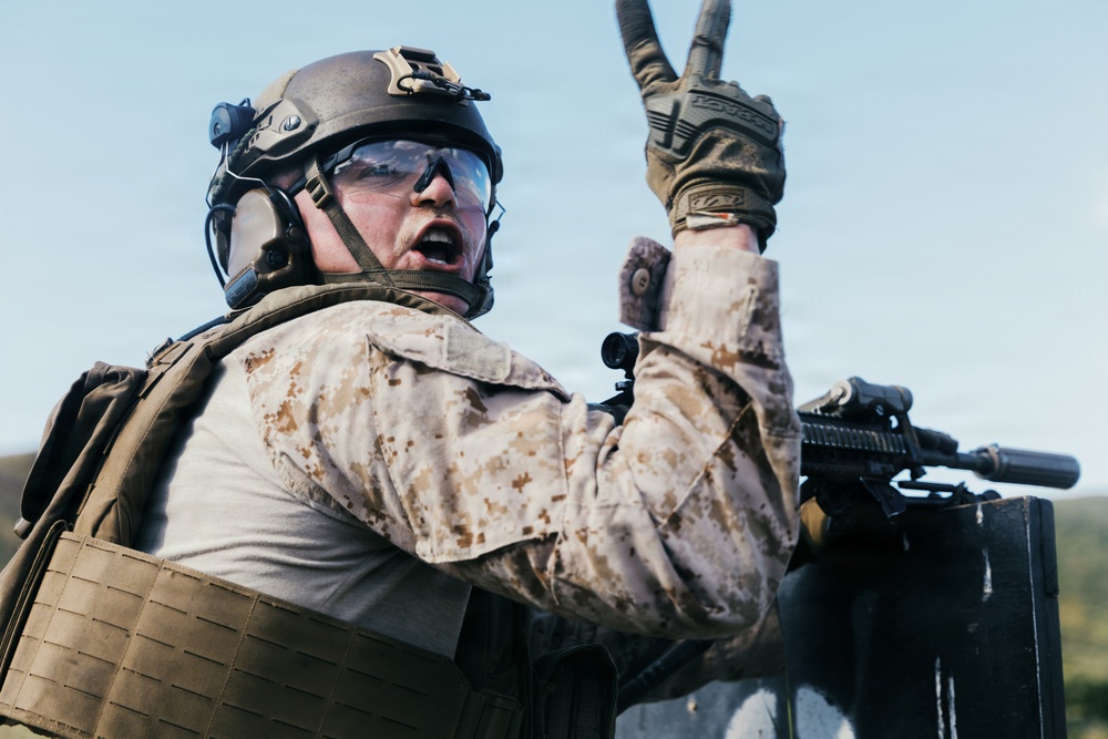 22nd MEU(SOC) | Lima Co. M240B Machine Gun Range