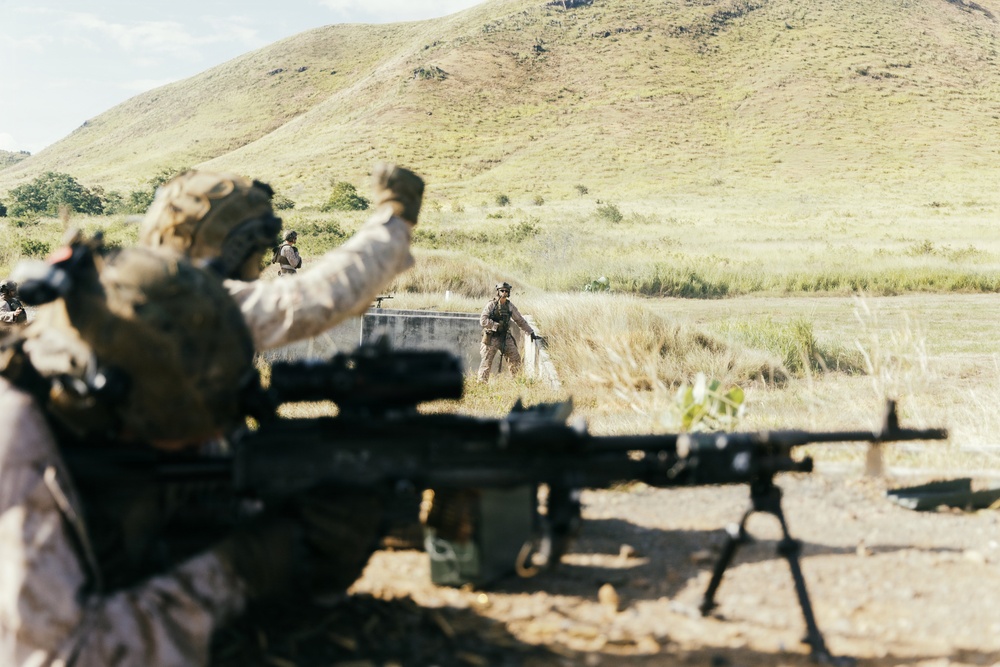 22nd MEU(SOC) | Lima Co. M240B Machine Gun Range