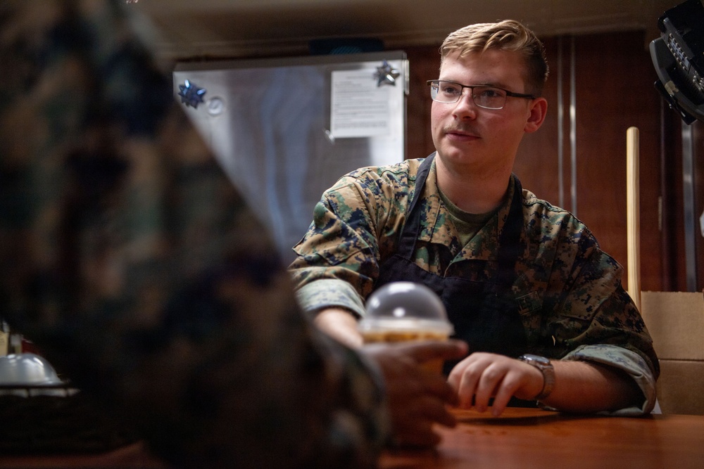 Retail Marines, Sailors aboard USS Boxer