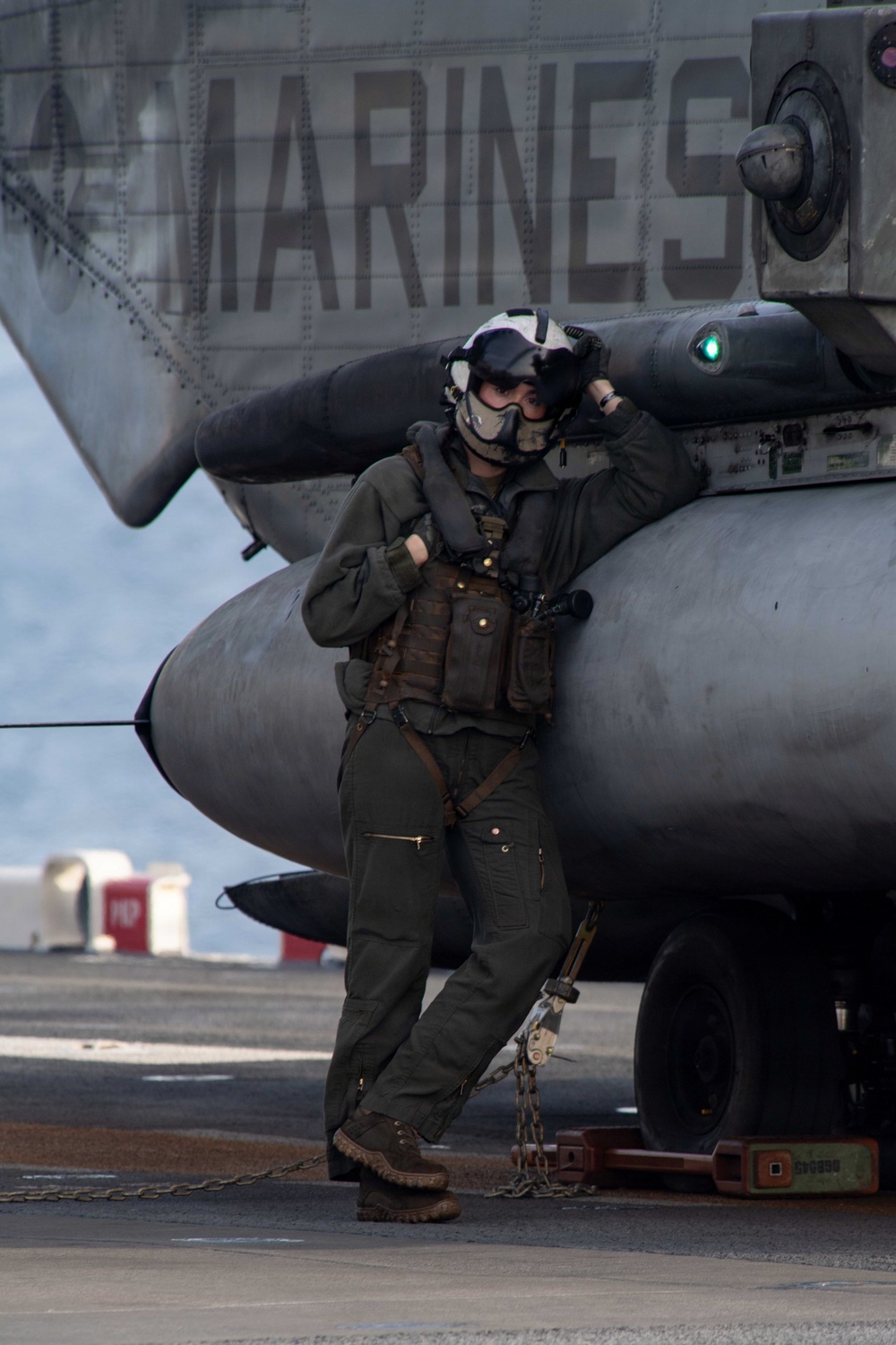 Boxer Conducts Flight Operations