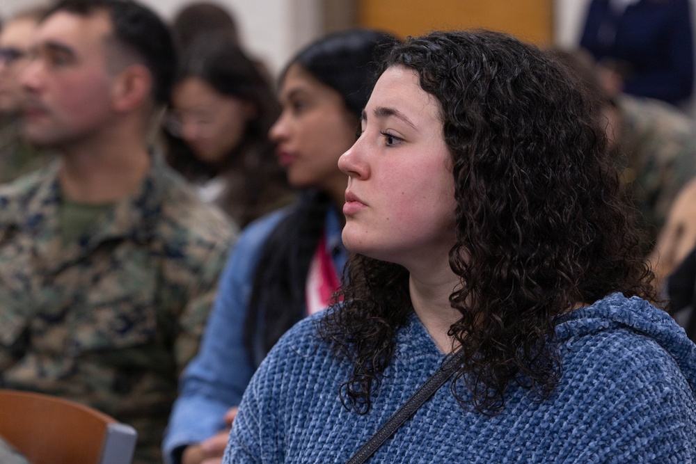 Reserve Marines and families prepare for deployment at the Yellow Ribbon Event at Fort Devens