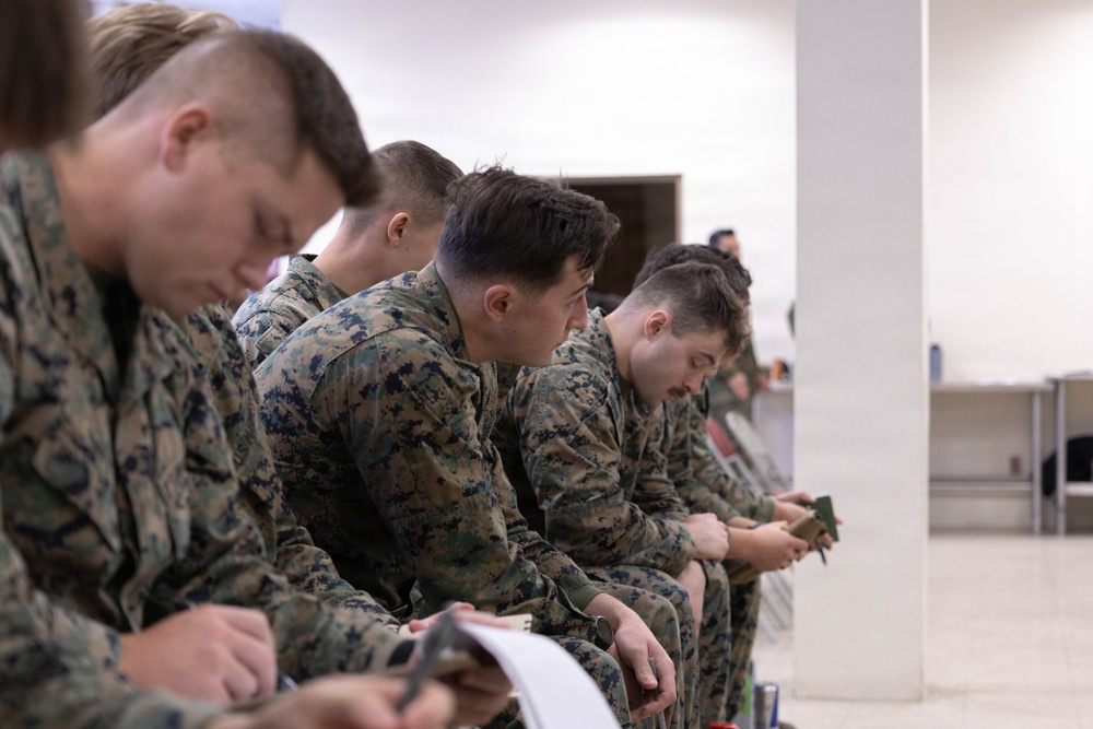 Reserve Marines and families prepare for deployment at the Yellow Ribbon Event at Fort Devens