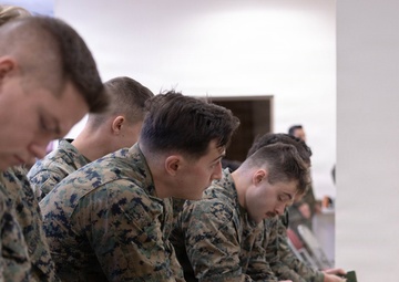 Reserve Marines and families prepare for deployment at the Yellow Ribbon Event at Fort Devens